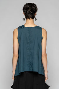 Mimi Frill Tank Jade