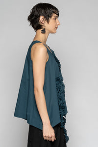 Mimi Frill Tank Jade