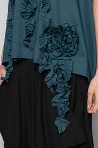 Mimi Frill Tank Jade