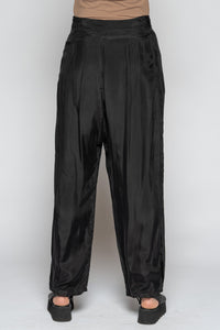 Suna Wrap Pants Black