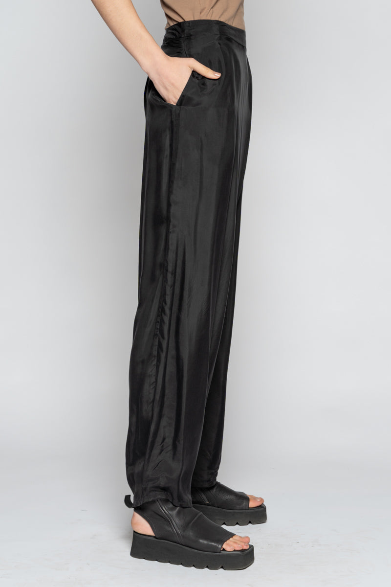 Suna Wrap Pants Black