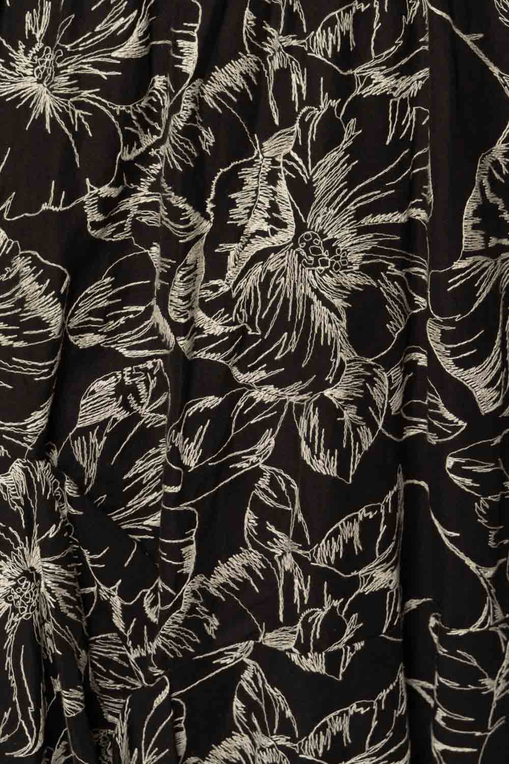 Sazanka Black Short Jacket
