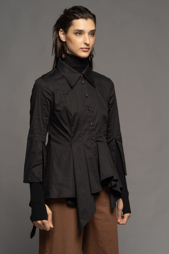 Gozen Shirt in Black
