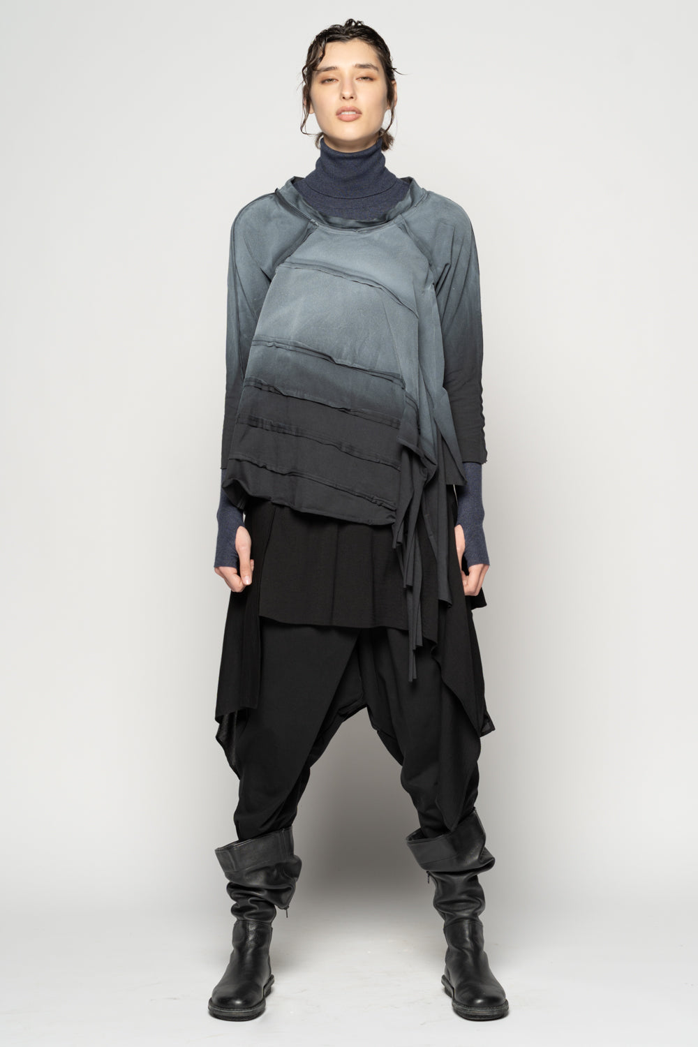 Kiyora Black Loose Top