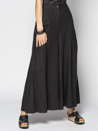 Kaya Black Wide Pants
