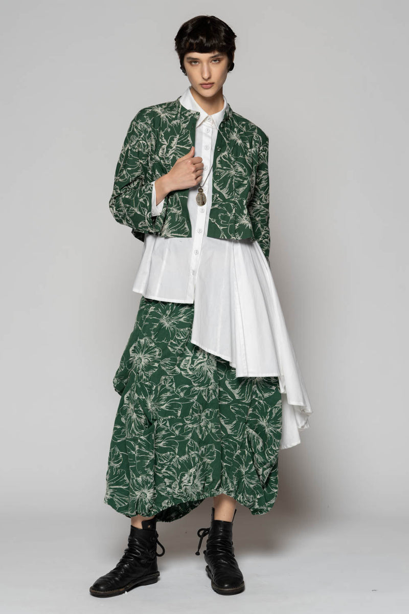 Sazanka Sage Short Jacket