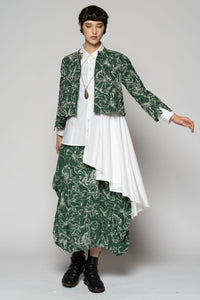 Sazanka Sage Short Jacket