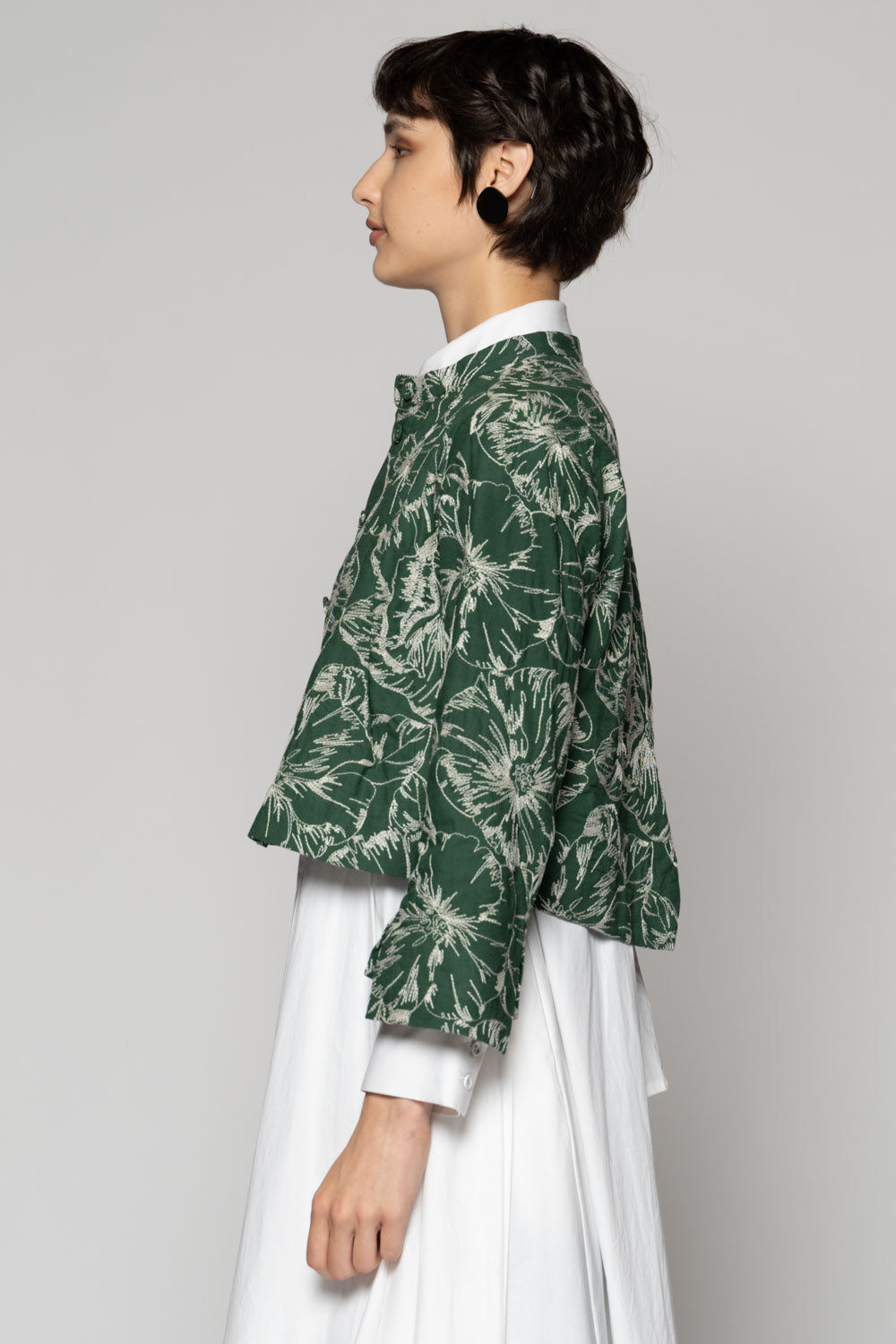 Sazanka Sage Short Jacket