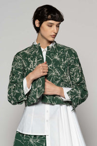 Sazanka Sage Short Jacket