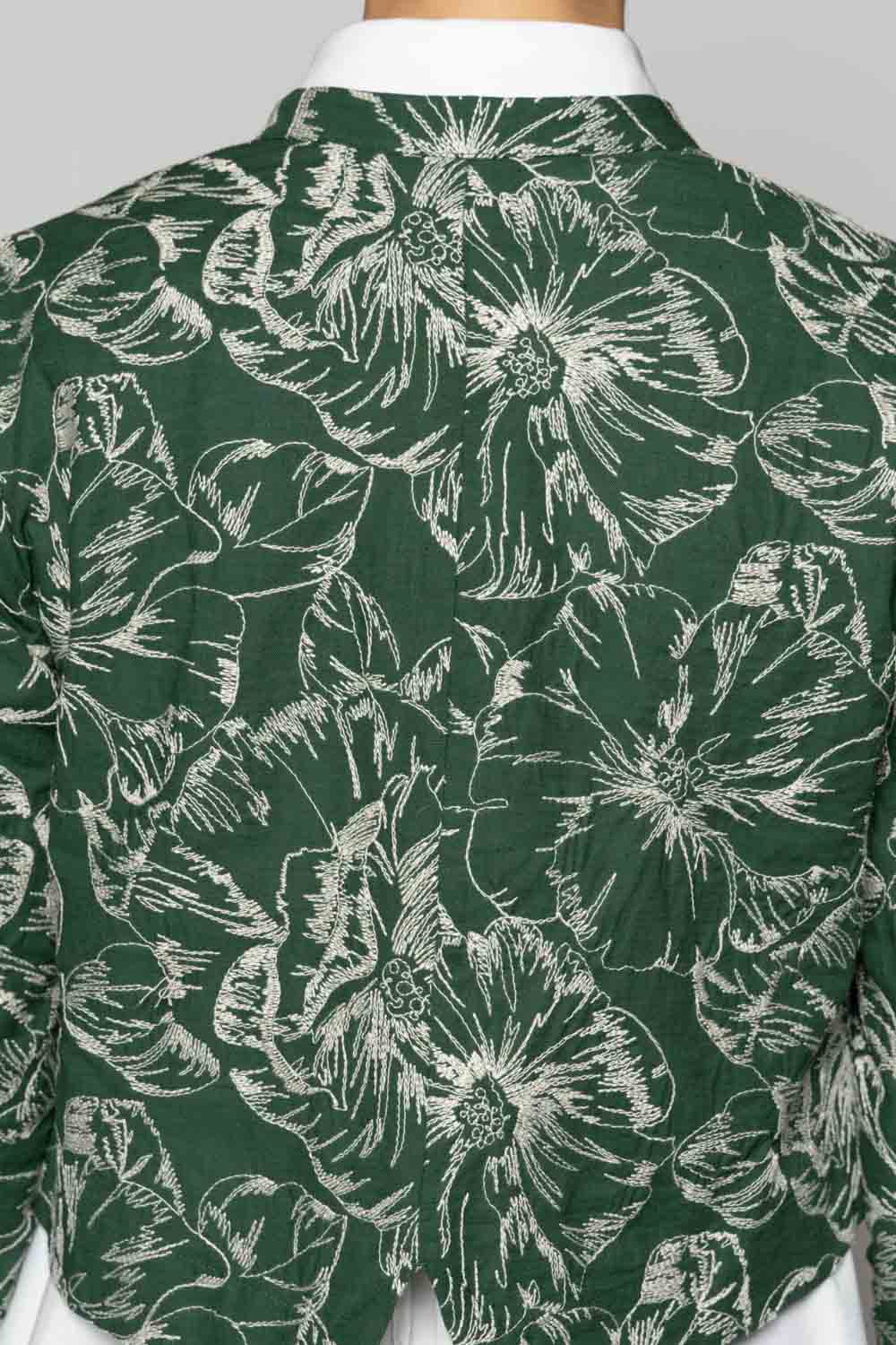 Sazanka Sage Short Jacket