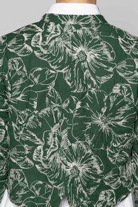 Sazanka Sage Short Jacket