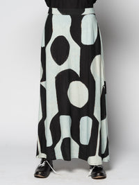 Kakure Black Maxi Skirt