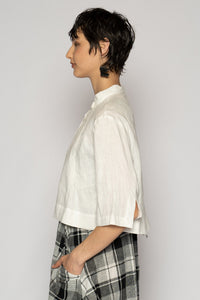 Halo Short Jacket White