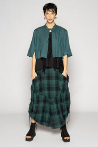 Halo Short Jacket Jade