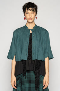 Halo Short Jacket Jade