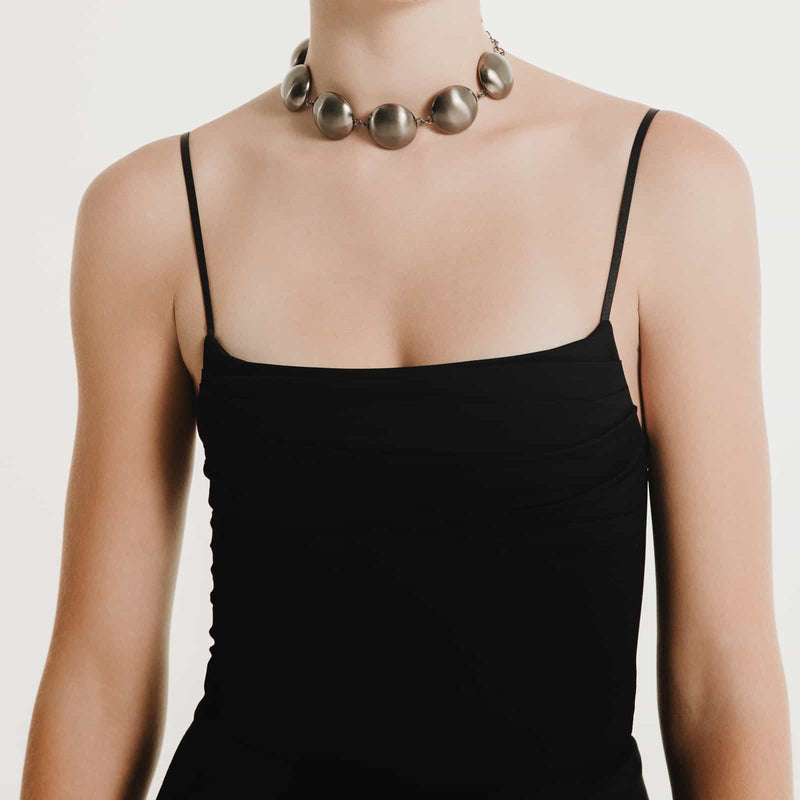 Multi Disc Acid Necklace