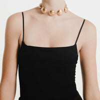 Multi Disc Gold Necklace