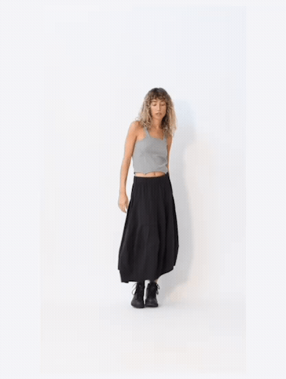 LB23-530 Skirt in Black