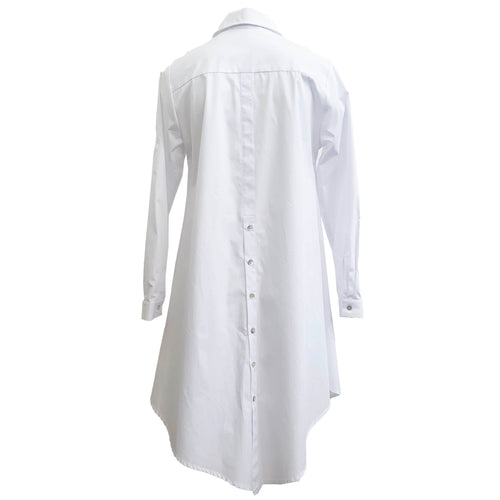 Tessica White Poplin Shirt