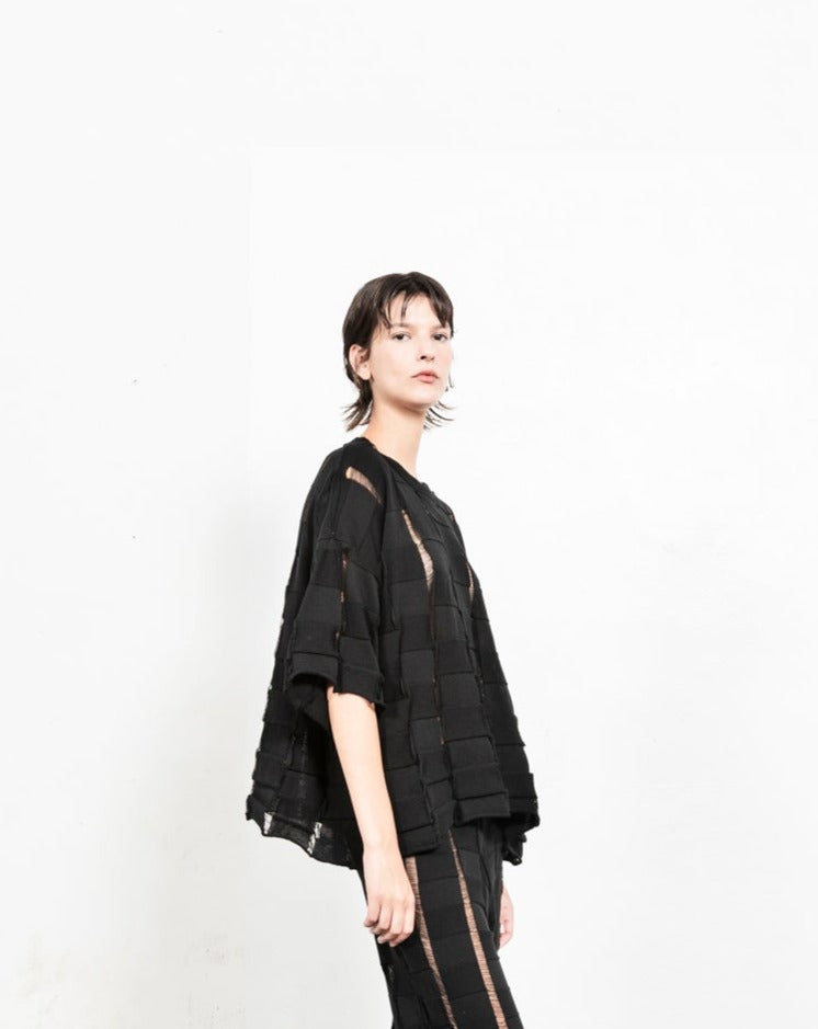 SER1265-P Maxi T-Shirt - Black