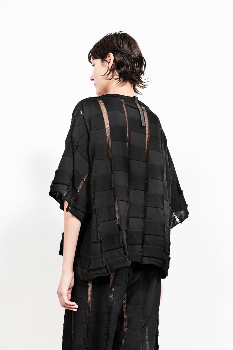 SER1265-P Maxi T-Shirt - Black