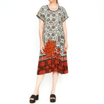 Elizabeth Lotus Flower Dress