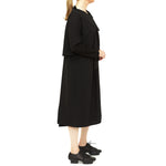 MU223607 - Draped Dress in Black