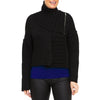 Style: LB22-932  Sweater  10% Wool, 75% Acrylic, 15% Polyester  Black