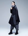 MU223321 - Knit Wool Jacket in Black/Grey
