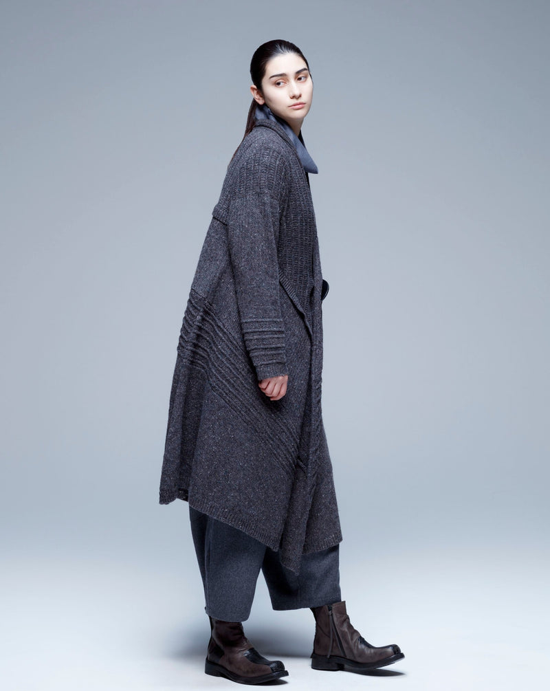 MU223330 - Knit Coat in Grey