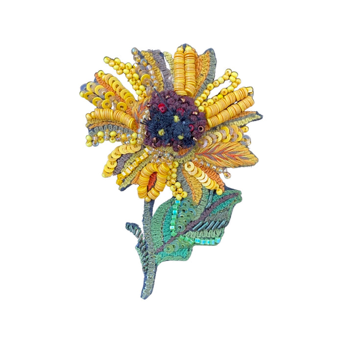 Sunny Sunflower Brooch