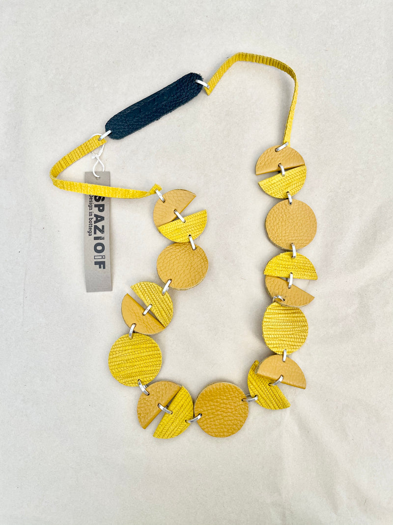 Spazio, MEZZALUNA Lunga Necklace Yellow - Tiffany Treloar