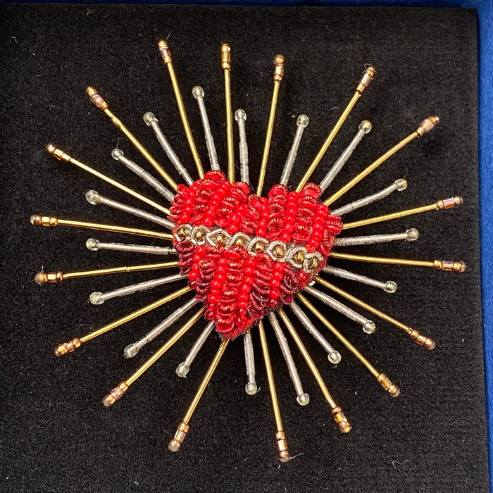 Sacred Heart Brooch