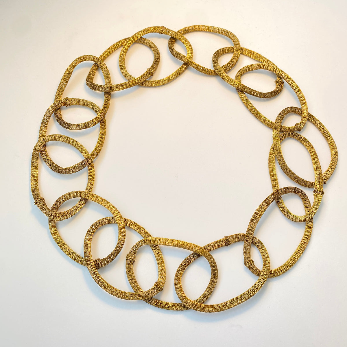 Looper Necklace - Brass