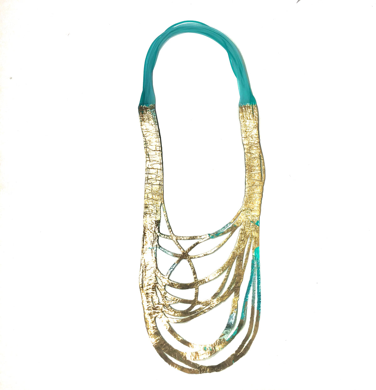 Sabato Isabel, SI01 Turquoise/Aqua Long Necklace - Tiffany Treloar