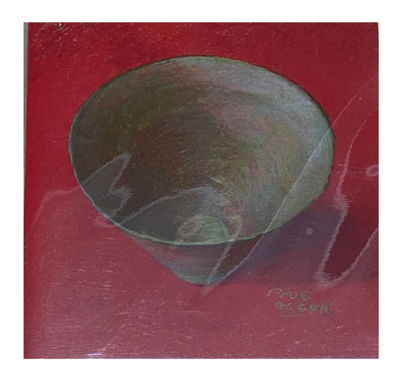 Prue Acton Card - Red Handmade Bowl