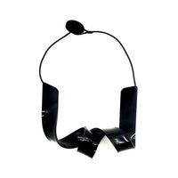 Christina Brampti, CB108 Black Flexiglass Twisted Short Necklace - Tiffany Treloar