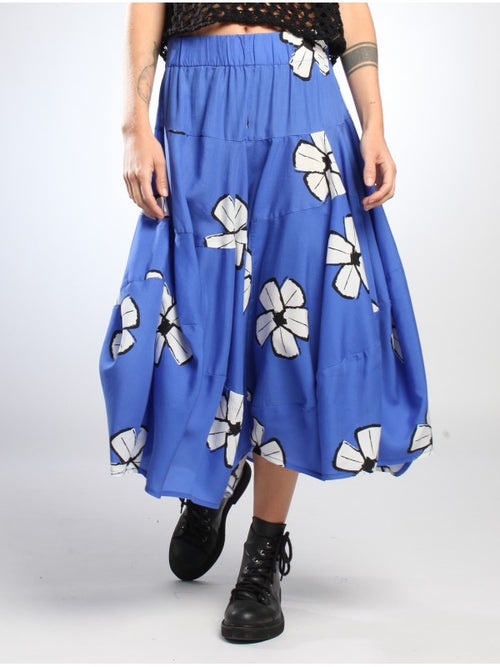LB23-433 Skirt in Azure