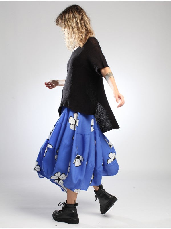 LB23-433 Skirt in Azure