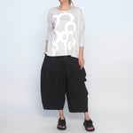 Squiggle Top in Grey