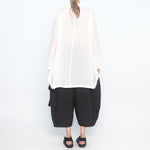 Trapeze Shirt in White