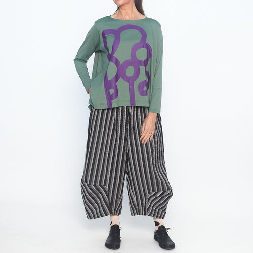 Squiggle Top in Mint