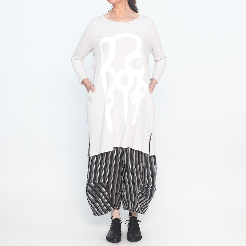 Squiggle Dress in Grey
