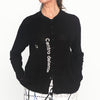 RUB-3507104 Knitted Pocket Cardigan in Blackprint