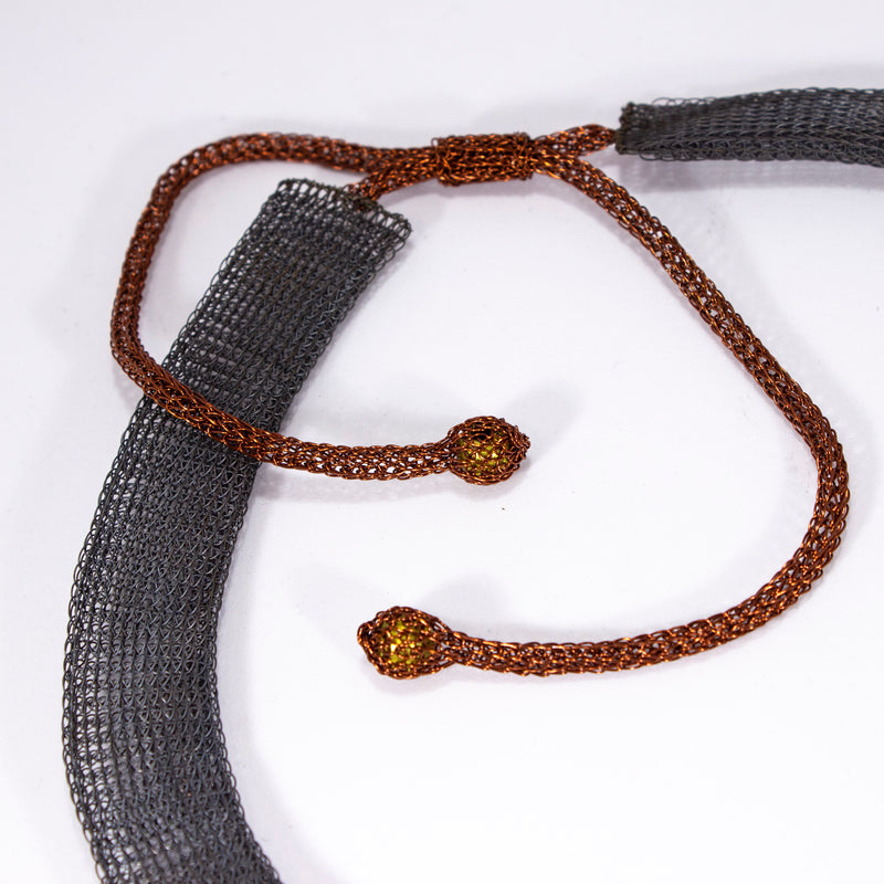 Tableau Necklace - Oxi-Copper