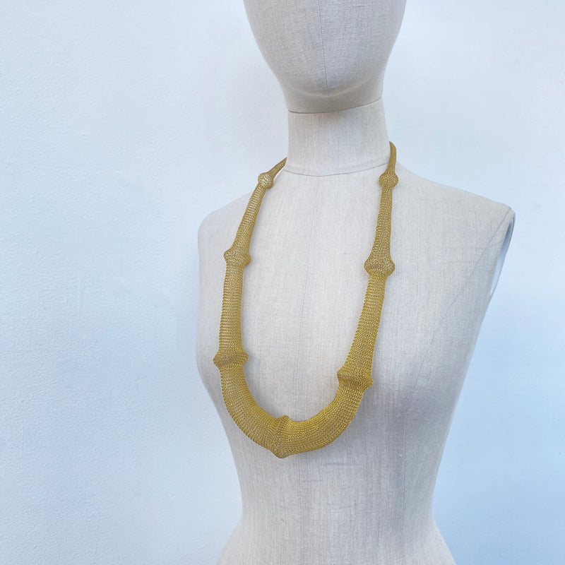 Rebb Necklace Small - Brass