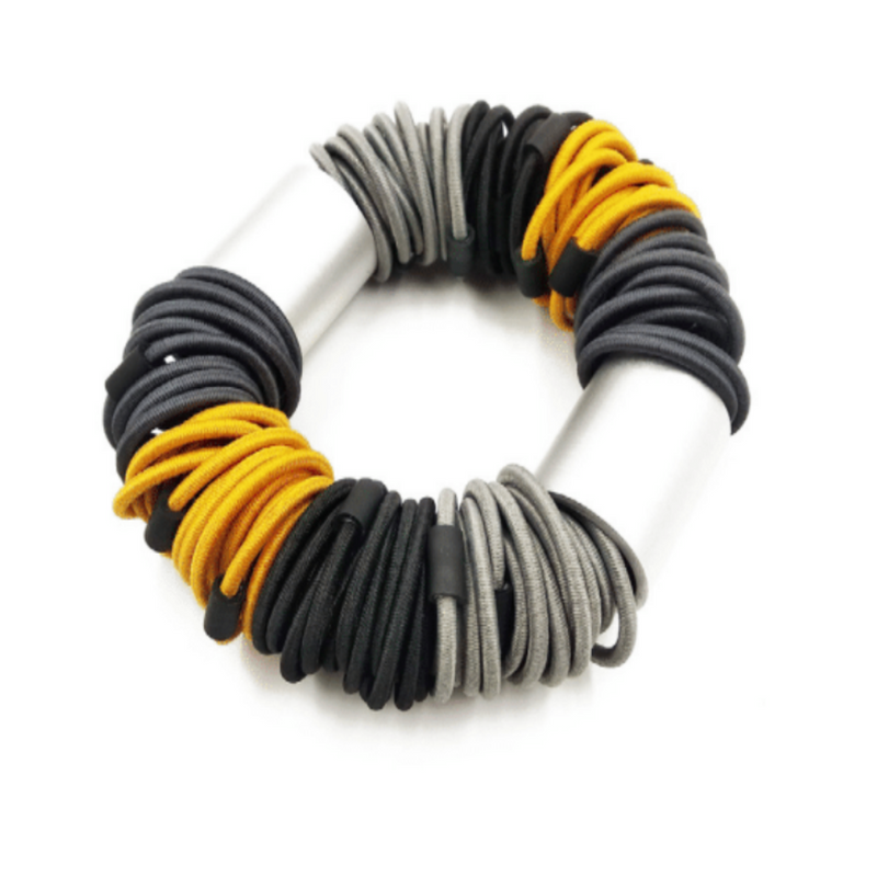 CB239 - Loops Bracelet in Yellowmix