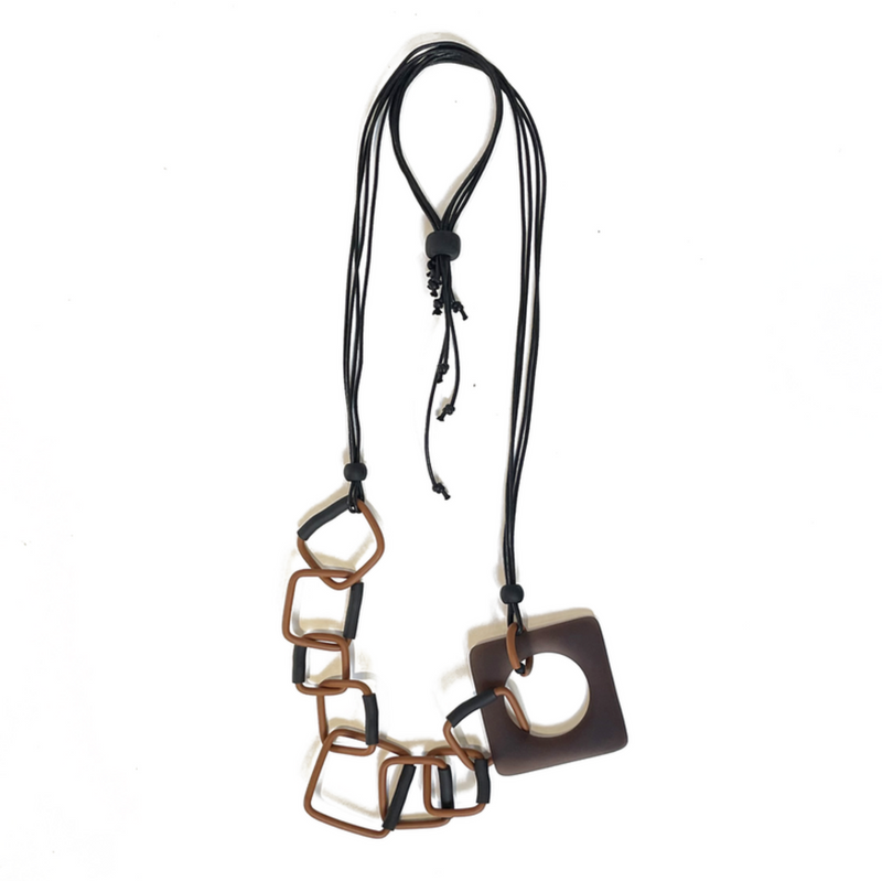 Multi Necklace - Rust