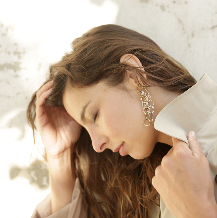 Pascale Lion Earrings XLBO-DO