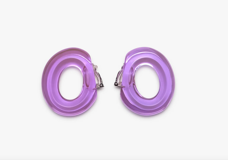 Flotti Earrings - Purple